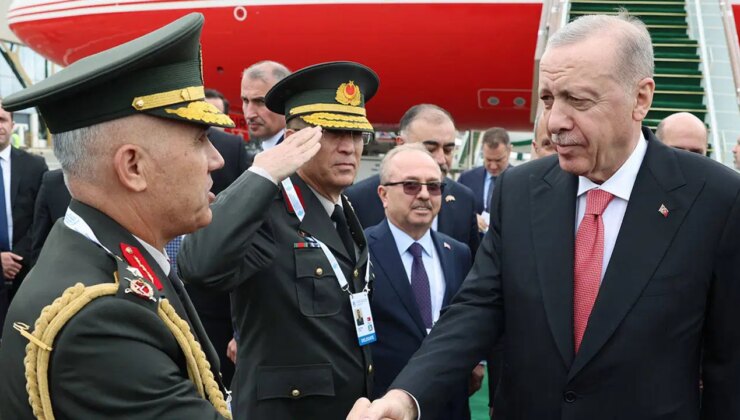 Erdoğan özel uçakla Azerbaycan’a gitti: Ekonomik İşbirliği Teşkilatı 17. Zirvesi’ne katılacak