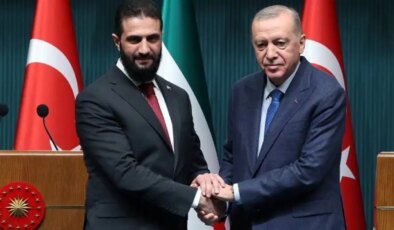 Erdoğan, Suriye Cumhurbaşkanı Şara ile görüştü