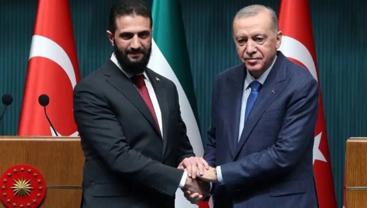 Erdoğan, Suriye Cumhurbaşkanı Şara ile görüştü