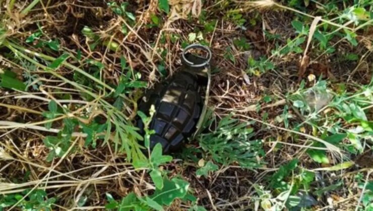 Erzurum’da çocuklar oyun oynarken el bombası buldu