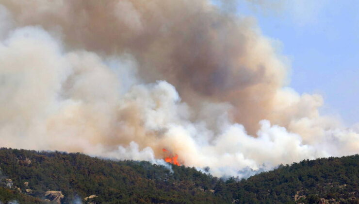 Eskişehir’de çıkan orman yangını Afyonkarahisar’a sıçradı!