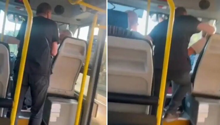 Fatih’te minibüste ‘ayağıma bastın’ kavgası!