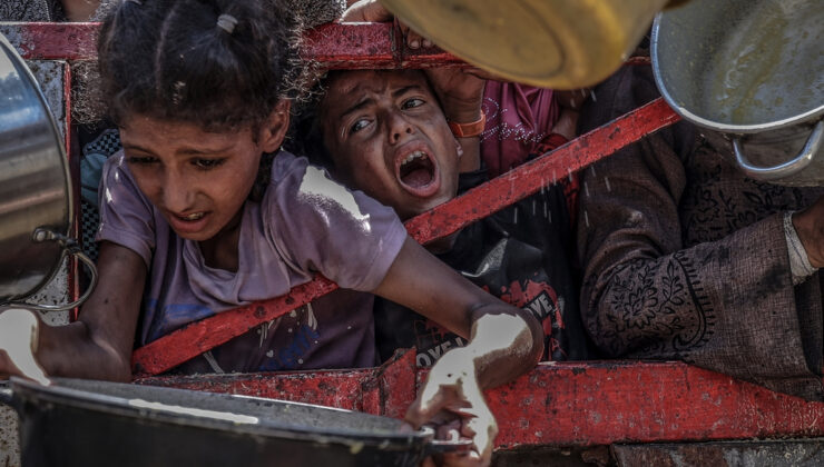 Gazze Şeridi’nde açlık krizi derinleşiyor: Son 24 saatte 9 kişi hayatı kaybetti