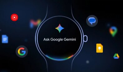 Gemini artık akıllı saatlerde
