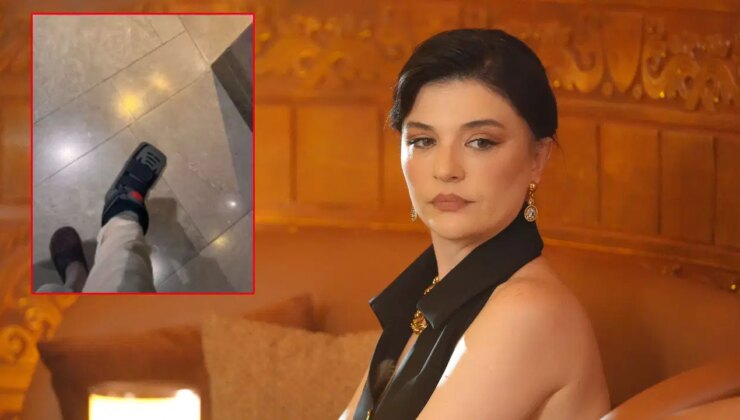 Gonca Vuslateri kızı için kendini sakatladı!