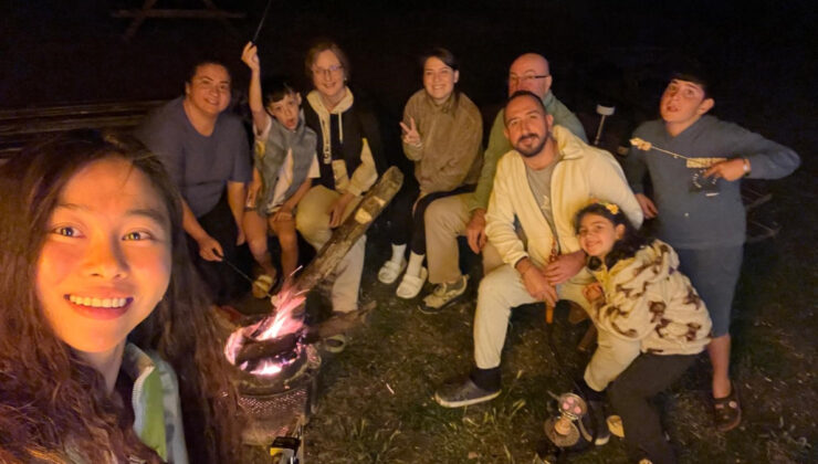 Güney Koreli gezgin Mhyochi, Türkiye turunda Trabzon’da