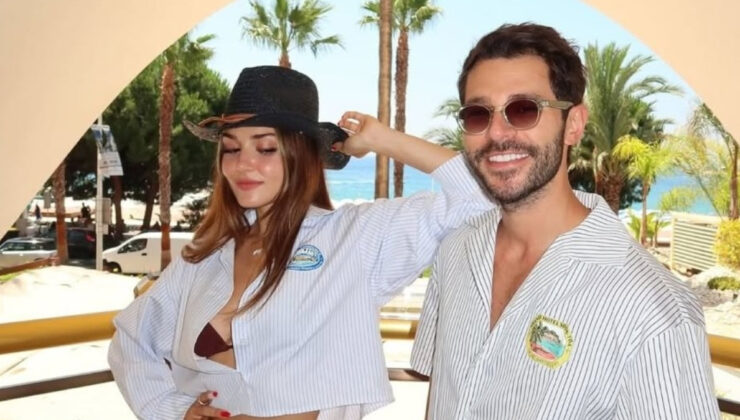 Hakan Sabancı’dan Hande Erçel paylaşımı! Manzarasına yorum yağdı