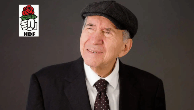 HDF Öymen’i unutmadı: Mirası, özgür ve adil bir Türkiye mücadelesinde yolumuzu aydınlatmaya devam edecek