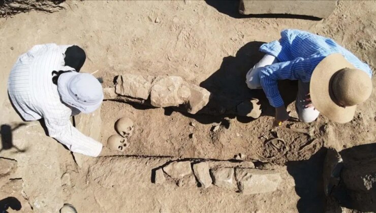 Herakleia Antik Kenti’nde yürütülen kazılarda Bizans mezarları ortaya çıkarıldı