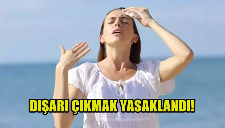 Hükümet düğmeye bastı: 12.00-17.00 saatleri arasında dışarı çıkmak yasaklandı!