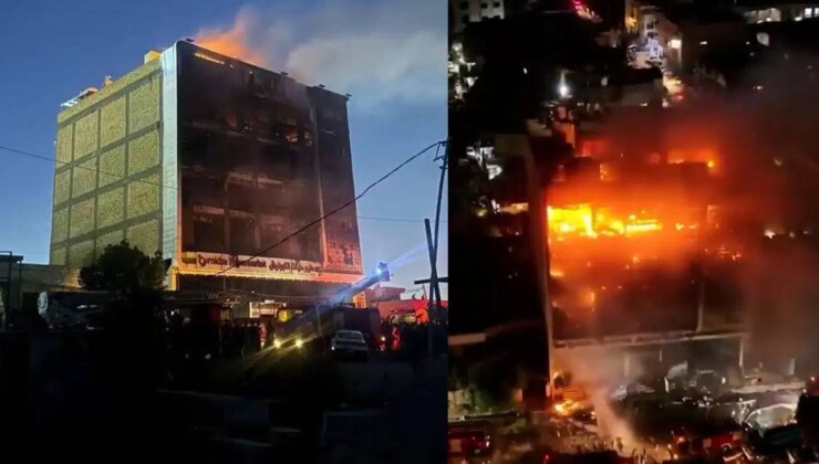 Irak’ta AVM’de yangın… 50 kişi hayatını kaybetti!