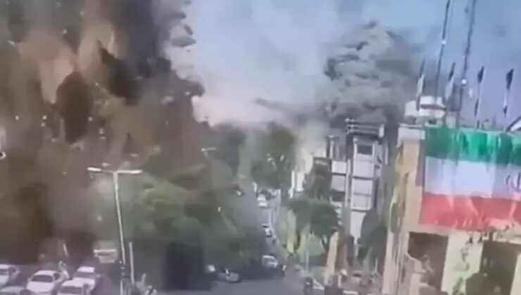 İran görüntüleri paylaştı: İsrail’in saldırı anı kamerada