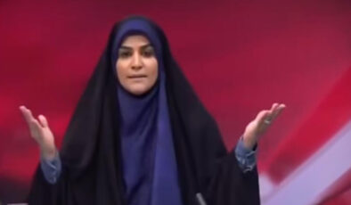 İranlı spiker, İsrail saldırısını anlattı