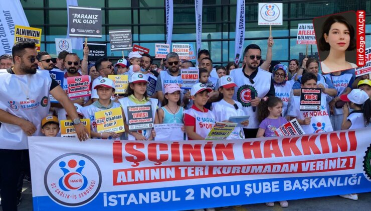 İşçi çocuklarından eylem: ‘Anne ve babalarımızı üzmeyin’