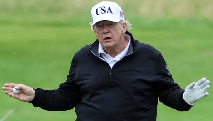 İskoçya’da golf tesisi açan Trump: Savaşları durdurmak, golf oynamaktan daha önemli