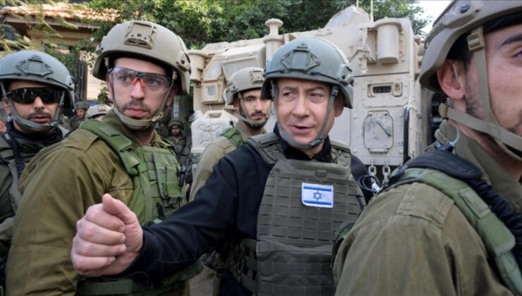 İsrail Başbakanı Netanyahu, Gazze sınırındaki İsrail yerleşimine gitti