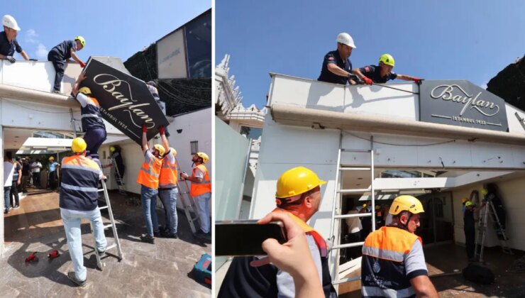 İstanbul Boğazı’ndaki yapıların kaçak bölümlerinin yıkımları hakkındaki haberlere ‘milli güvenlik’ gerekçesiyle erişim engeli