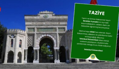İstanbul Üniversitesi’nden ‘kayınvalideye’ taziye mesajı: Akademi siyasete mi teslim?