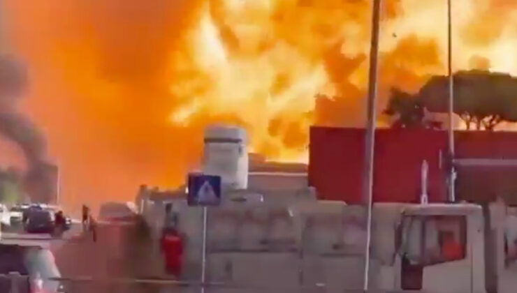 İtalya’da bir akaryakıt istasyonunda patlama gerçekleşti