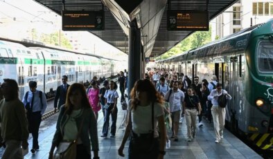 İtalya’da demir yolu çalışanları greve gitti