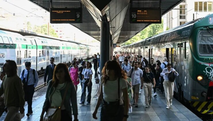 İtalya’da demir yolu çalışanları greve gitti