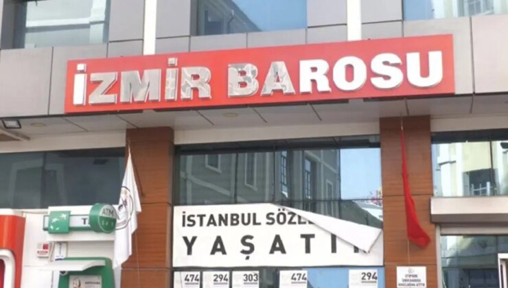 İzmir Barosu’ndan belediyeye yönelik operasyona tepki: ‘İzmir iradesine yönelen her türlü saldırı karşısında görevimizin başındayız’