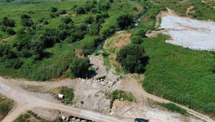 İznik’te kuraklık alarmı: Dere kurudu, göl çekilmeye başladı!