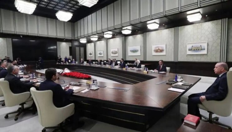 Kabine Toplantısı sona erdi