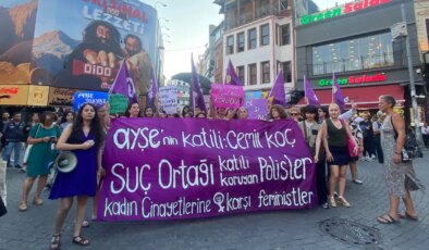 Kadınlar Ayşe Tokyaz için eylem yaptı: ‘Kadına yönelik şiddet yaşamın her alanında’