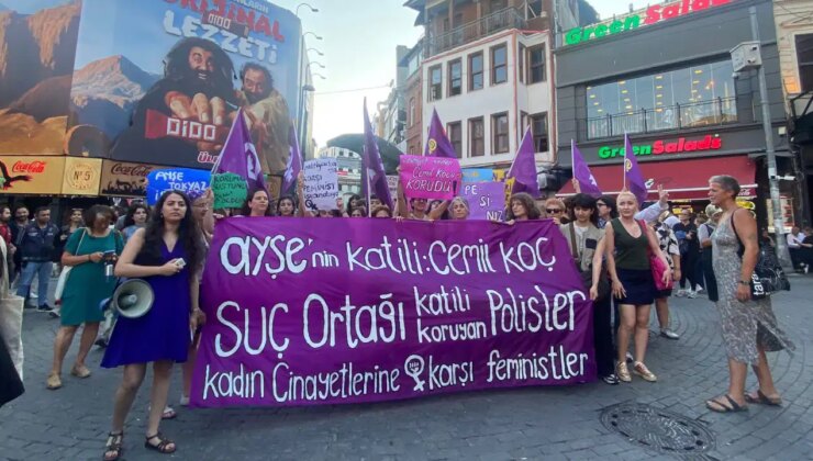Kadınlar Ayşe Tokyaz için eylem yaptı: ‘Kadına yönelik şiddet yaşamın her alanında’