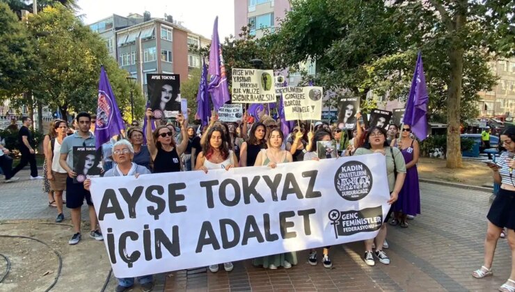 Kadınlar, Türkiye’nin konuştuğu Ayşe Tokyaz cinayeti için Kadıköy’de yürüdü!