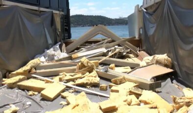 Karar verilmişti… İstanbul Boğazı’ndaki tarihi pastanede yıkım!