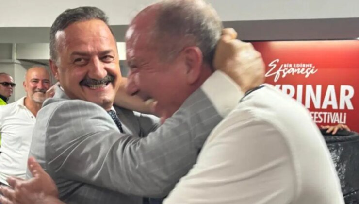 Kırkpınar’da karşılaştılar: Yavuz Ağıralioğlu ile Muharrem İnce’den samimi poz