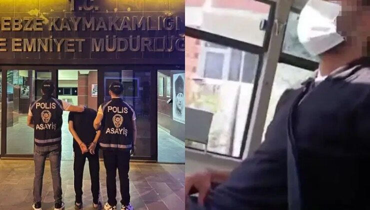 Kocaeli’de otobüste taciz: Gözaltına alındı