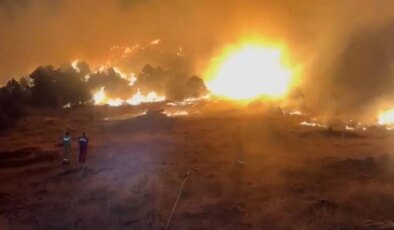 Köylerin kapısına dayandı: Konya-Isparta sınırında yangın alarmı!
