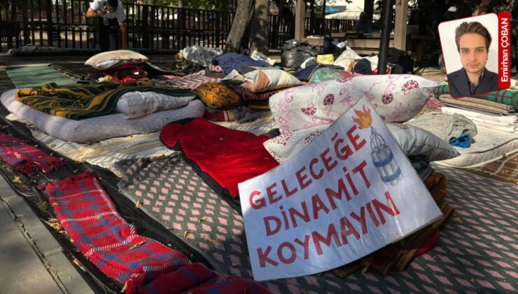 Köylüler, zeytinliklerin talana açılmasını öngören yasa teklifini protesto ediyor: ‘Devlet şimdi de gözünü yaşam hakkımıza dikti’