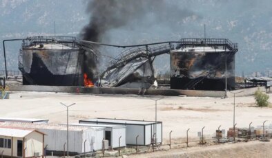 Kuzey Irak’ta petrol sahasına İHA’lı saldırı