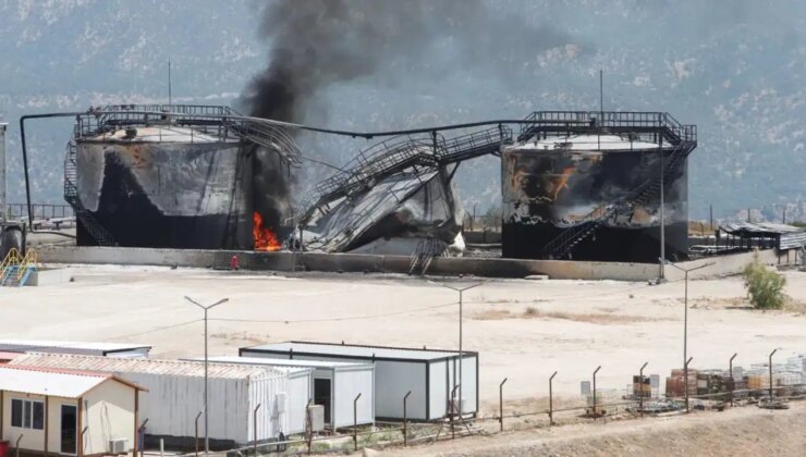 Kuzey Irak’ta petrol sahasına İHA’lı saldırı