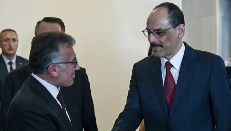 MİT Başkanı Kalın’dan, AKP’ye ziyaret