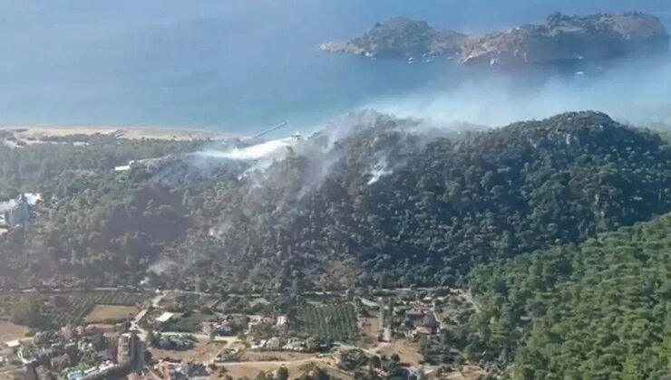 Muğla’da orman yangını: Ekipler müdahale ediyor!