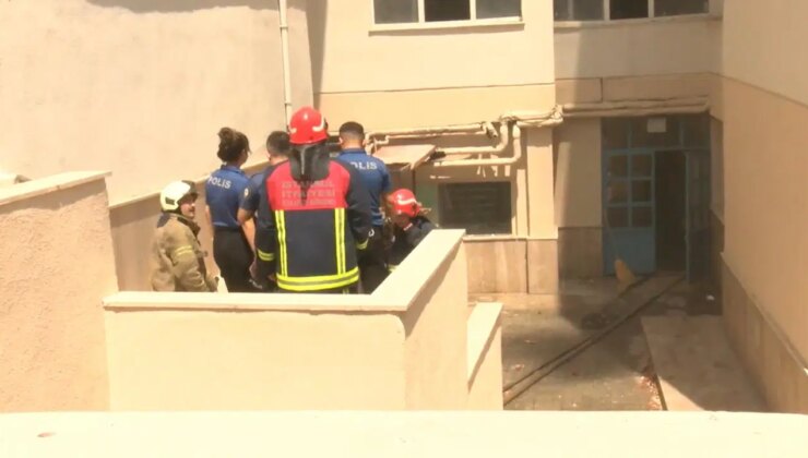 Nişantaşı’nda okulda yangın: 15 öğrenci tahliye edildi