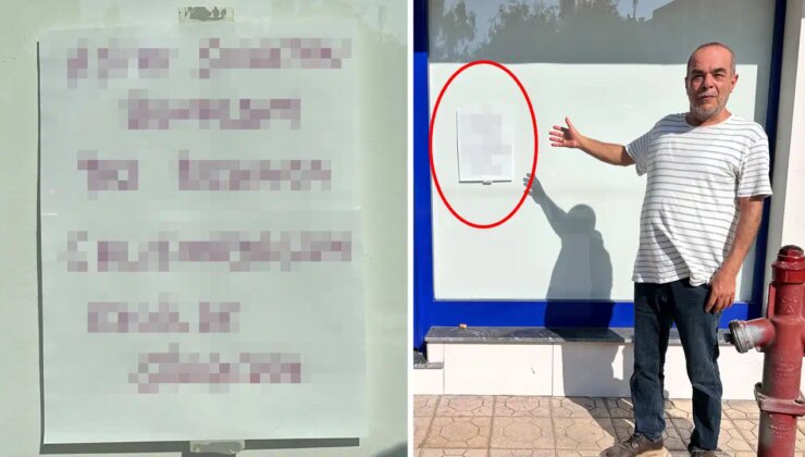 Notu gören şaşkına döndü! Sıcaktan bunaldı, dükkanını kapattı: ‘Eylülde görüşürüz’