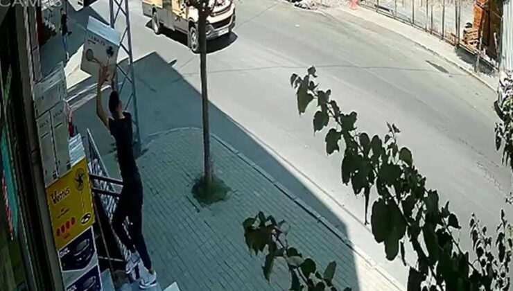 O anlar kamerada: Avcılar’da vantilatörleri çalıp kaçtılar