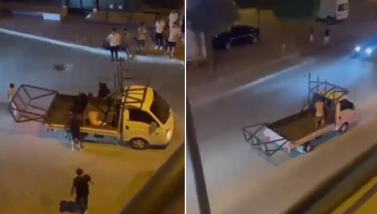 O anlar kamerada: Bursa’da ‘kadınları taciz’ dayağı