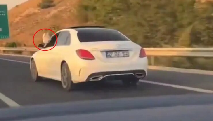 O görüntü büyük tepki çekmişti: Ayakları dışarıda araç kullanan kişi, başsavcının oğlu çıktı!