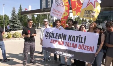 Öğrenciler hesap sordu! ‘Seyitgazi’nin yüzde 95’ine maden ruhsatı veren devlet, yangınları izliyor’