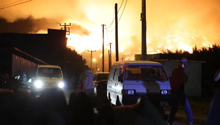 Orman yangınları nedeniyle Bursa ve Karabük’te bazı yollar trafiğe kapatıldı