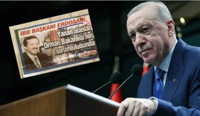 Orman yangınlarında topu büyükşehirlere atmıştı… AKP’li Cumhurbaşkanı Erdoğan’ın o sözleri ortaya çıktı