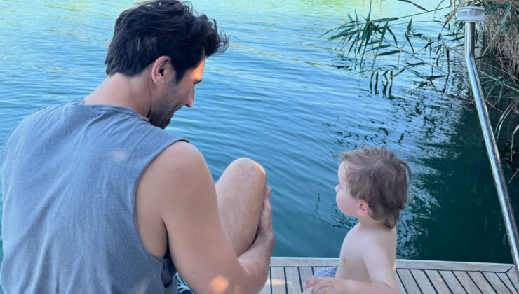 Oyuncu Kaan Urgancıoğlu minik oğlu Ardıç’ın son halini paylaştı! Takipçileri yorum yağmuruna tuttu