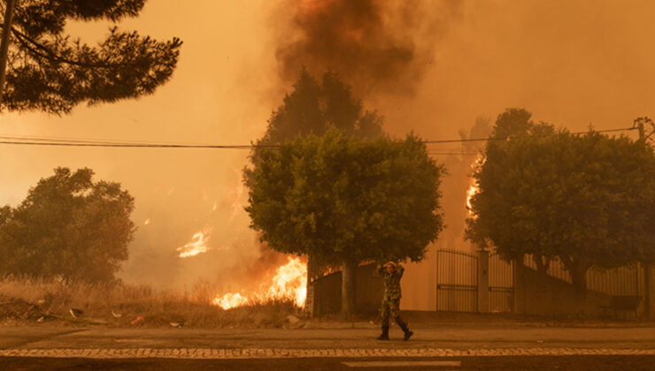 Portekiz ve İspanya’da orman yangınlarıyla mücadele